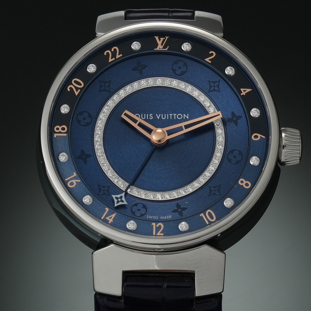 LOUIS VUITTON(NEW)루이비통 땅부르 문 듀얼 타임 QA142Z (새상품) NEW PRODUCT